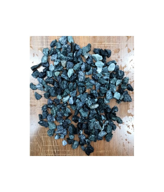 Indian Stone Aquarium Chips - Gravel - Sand - Green Mat - 25 KG