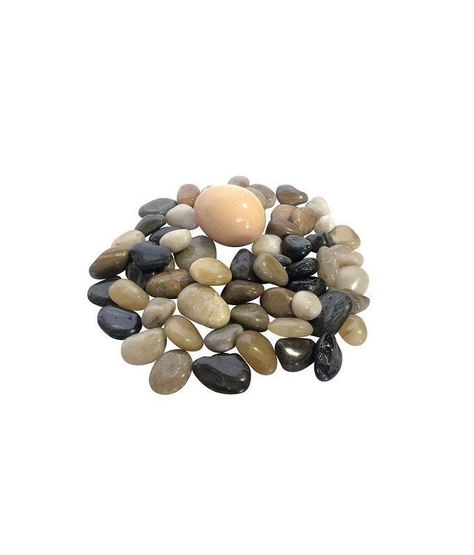 Indian Stone Aquarium Pebbles - Stones - Rocks - Gravel - R2 - 25 KG (2-3cm)