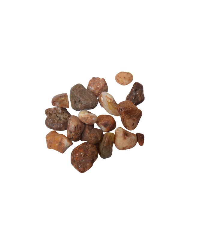 Indian Stone Aquarium Pebbles - Stones - Rocks - Gravel - R3 - 25 KG