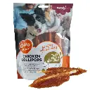 Duvo Dog Snack - 400g[Flavor - Chicken, Options - Lollipops]