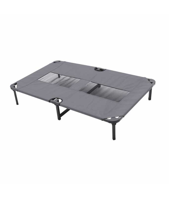 Duvo+ Dog Bed Relax, Grey[Dimension - 102.5x68x19cm]