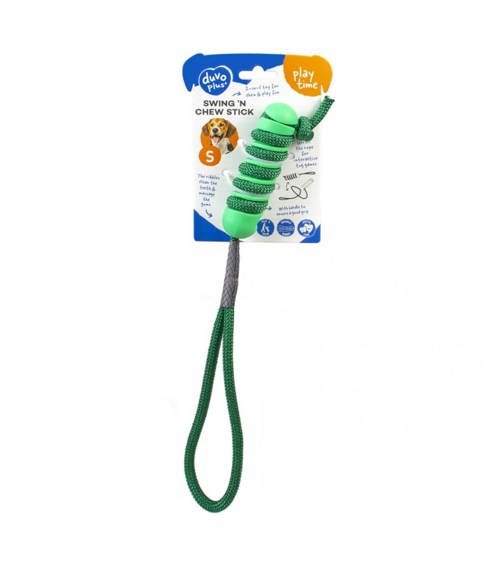 Duvo Swing 'N Chew Sticks  - 12.2 x 3.2 x 3.2cm - Green