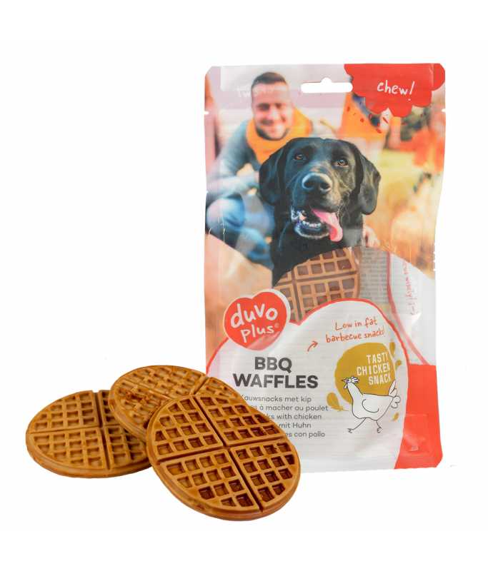 Duvo+ BBQ Waffles 7,6cm - 8pcs / 270g[Weight - 270g]