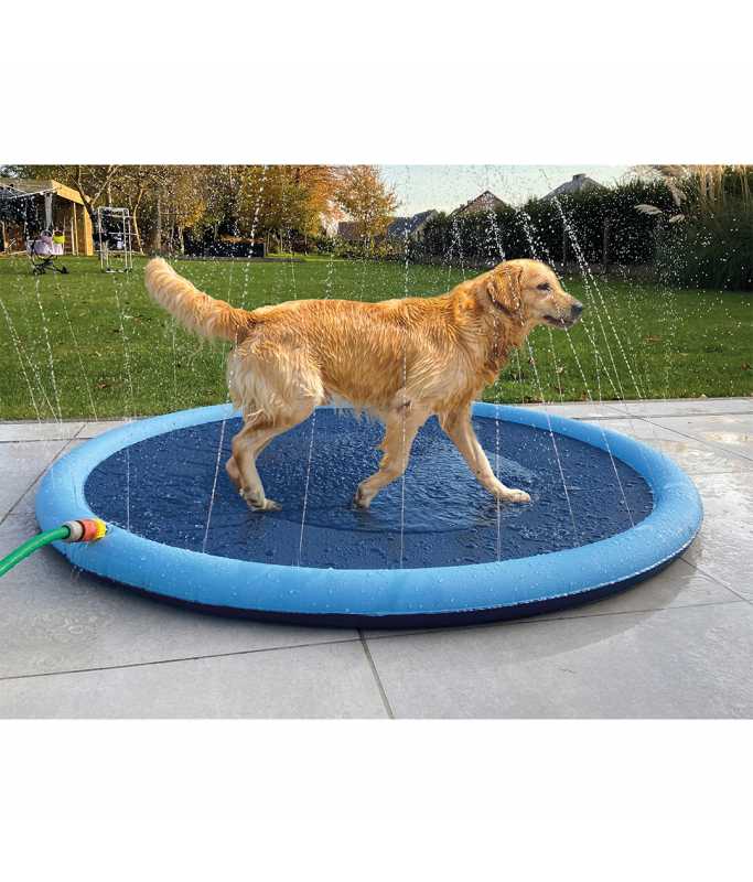 Duvo+ Splash Play Mat Blue[Diameter - 150x1.5cm]