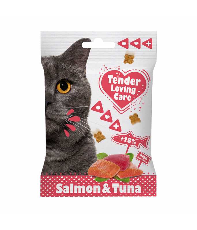 Duvo+ TLC Soft Cat Snack Salmon & Tuna 50g