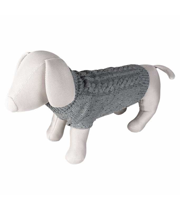 Duvo+ Dog Sweater Cozy, Grey[Size - S]