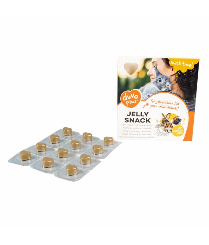 Duvo+ Small Pets Jelly Snack Dandelion 12pcs x 1.2g