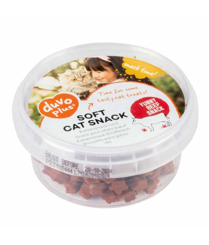 Duvo+ Soft Cat Snack Beef 100g