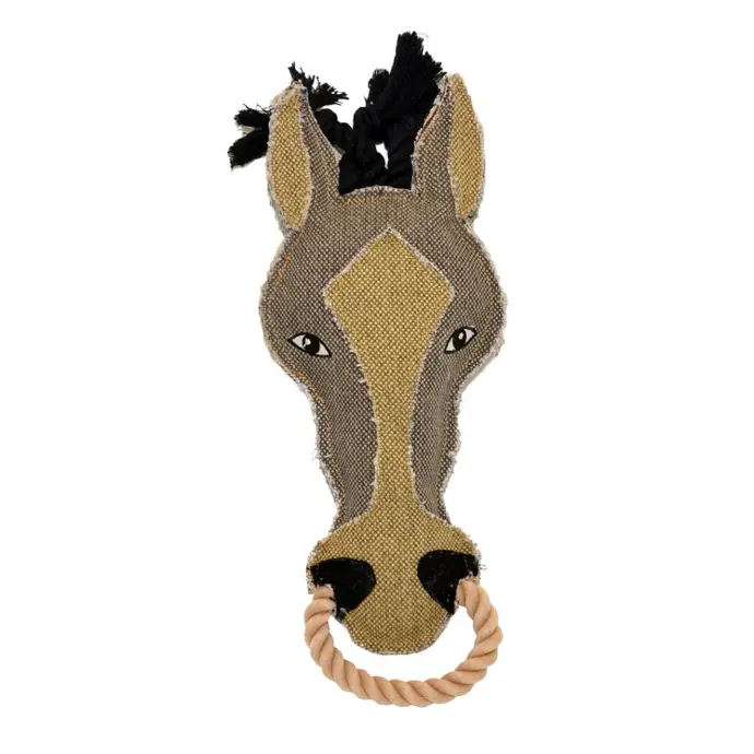 DUVO Canvas Horse - Dog Toy 31 x 12cm[Dimension - 31 x 12cm]