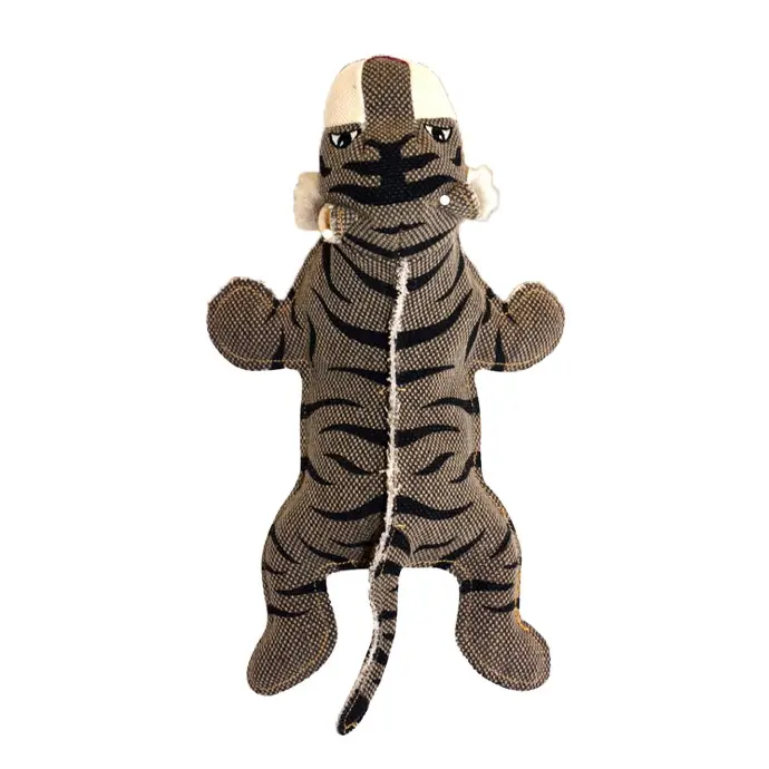 Duvo Canvas tiger 30 x 18cm - Dog Toy[Dimension - 30 x 18cm]