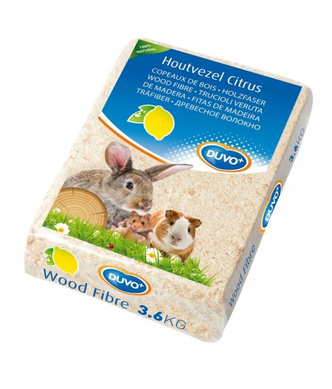 Duvo Wood Fibre - 3.6Kg[Flavor - Lemon]