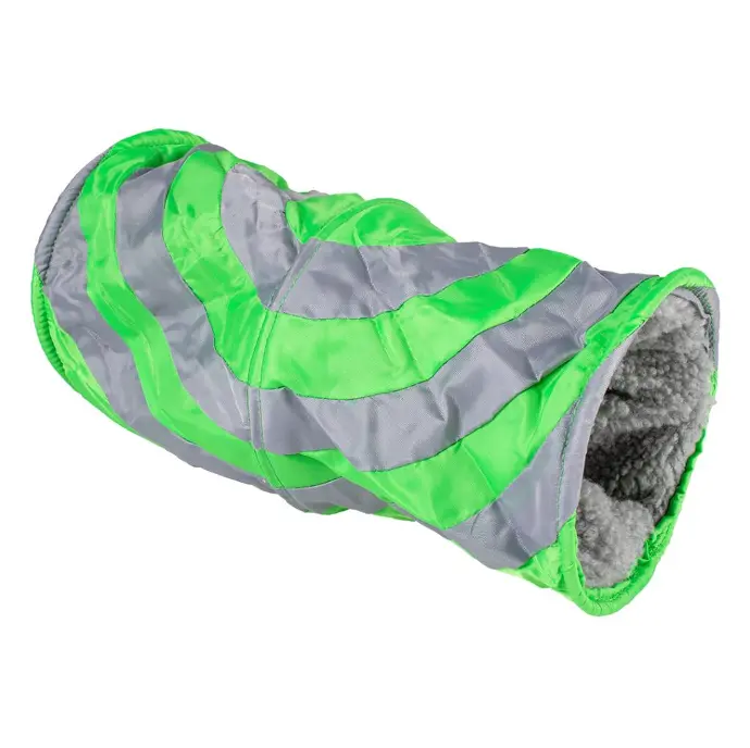 Duvo Play Tunnel Grey/Green 35cm[Length - 35cm]