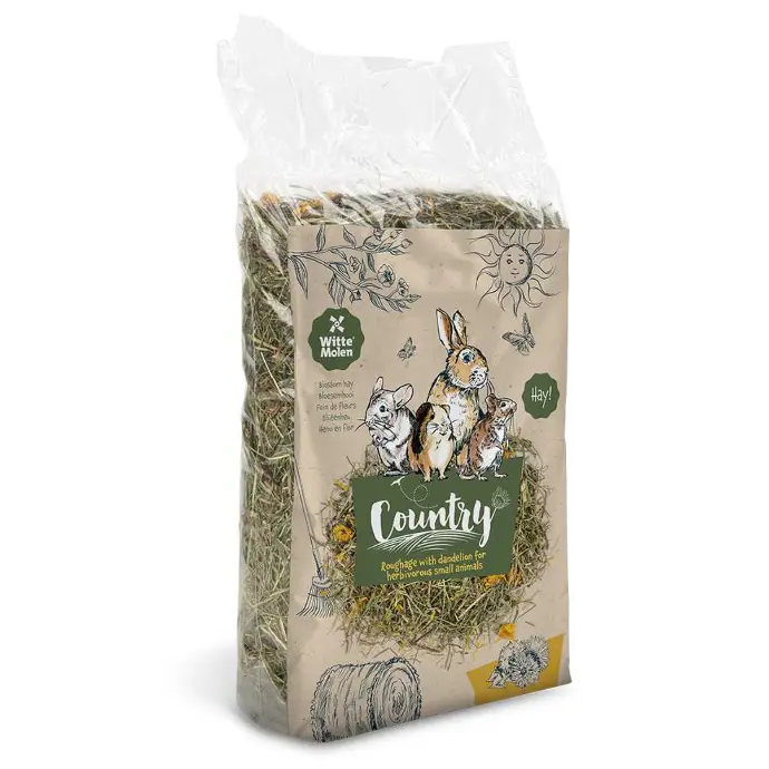 Witte Molen Country Blossom Hay Dandelion 500g[Weight - 500g]