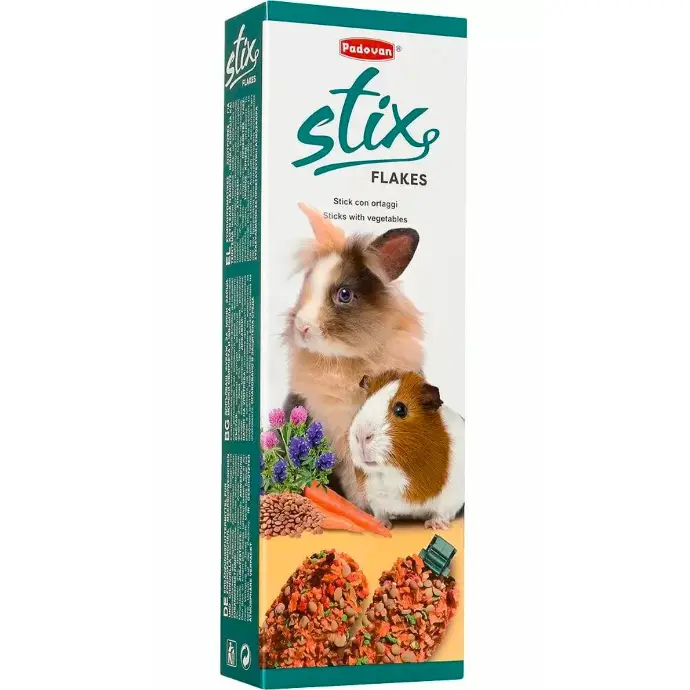 Padovan  Stix Flakes Coniglietti For Rabbit-100gm