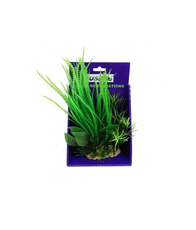 Yusee Aquarium Decoration - Artificial Plant - YS-60205[Length - 20cm]