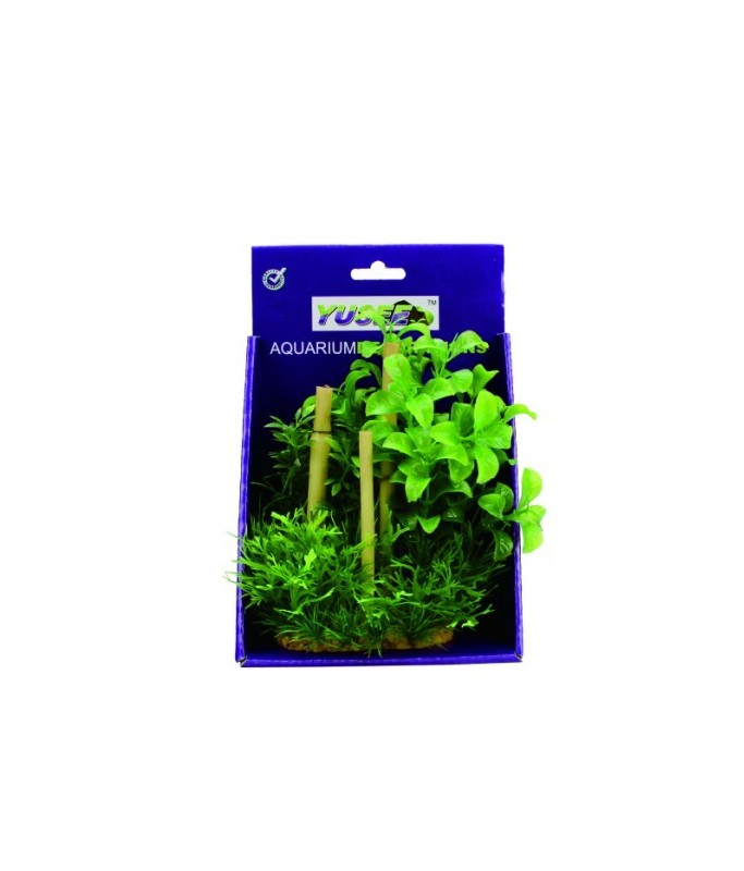 Yusee Aquarium Decoration - Artificial Plant - YS-60506[Length - 20cm]