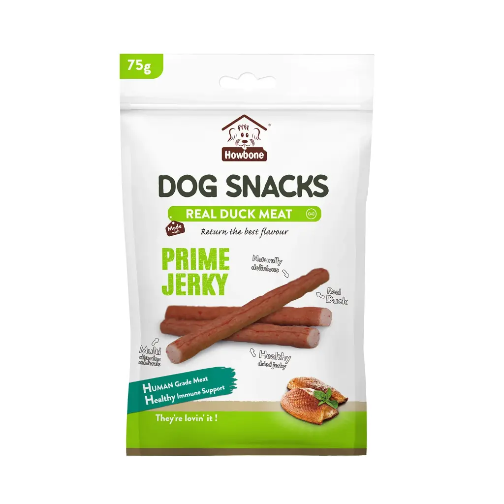 Howbone Dog Snack Prime Jerky Duck Stick 75g