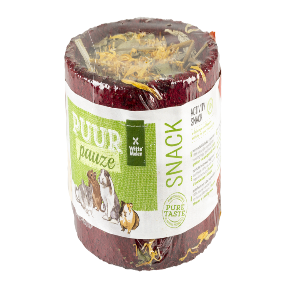 Witte Molen Puur Pauze Beetroot Tube Parsnip & Carrot Red - 100g