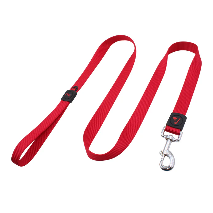 DOCO® Signature Nylon Leash - 4ft-1.0 x 120cm(XS)-Red