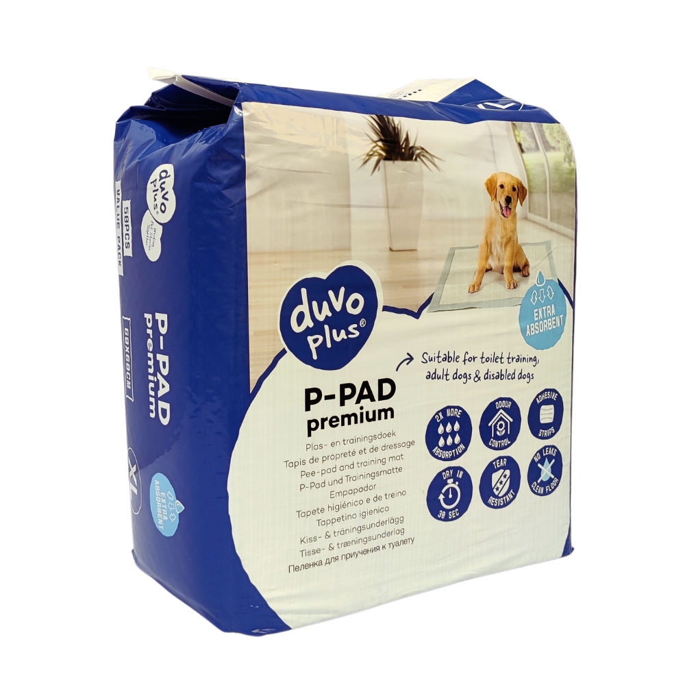 Duvo+ Pet Pad Premium Value Pack XL-60x60cm 50pcs