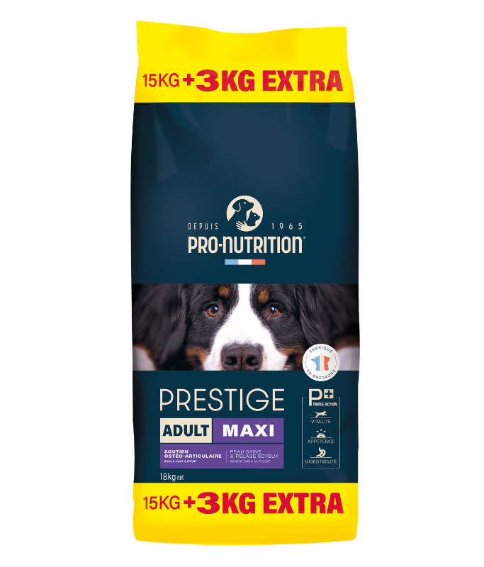 Pro nutrition Prestige Dog Adult Maxi 15+3Kg