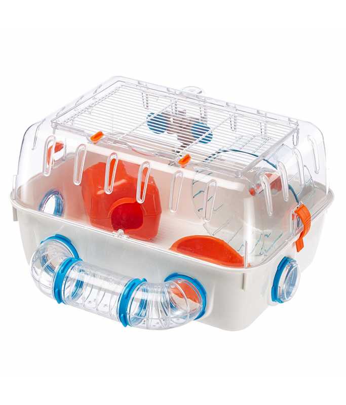 Ferplast Hamster Cage with Tubes for Playing Combi 1  40,5 x 29,5 x h 22,5 cm