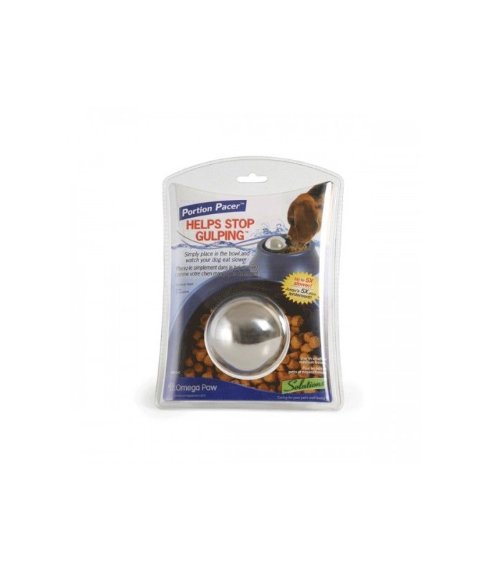 Omega Paw Portion Pacer-Large Stainless 7cm