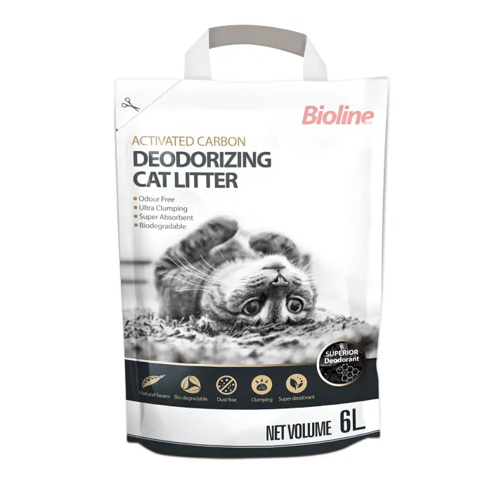 Bioline Deodorizing Cat Litter 6L[Volume - 6L]