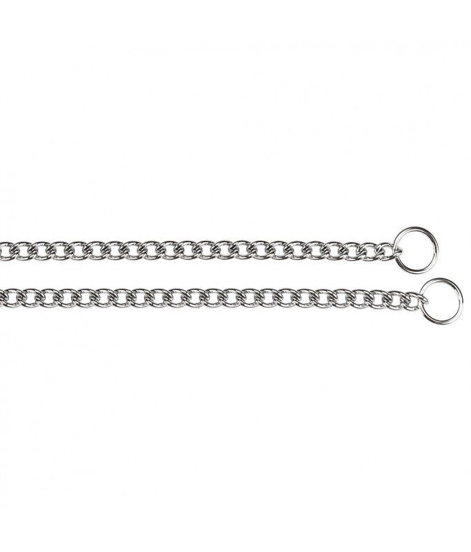 Ferplast Chrome CS Metal Choke-Chain Dog Collar[Length - 34cm]