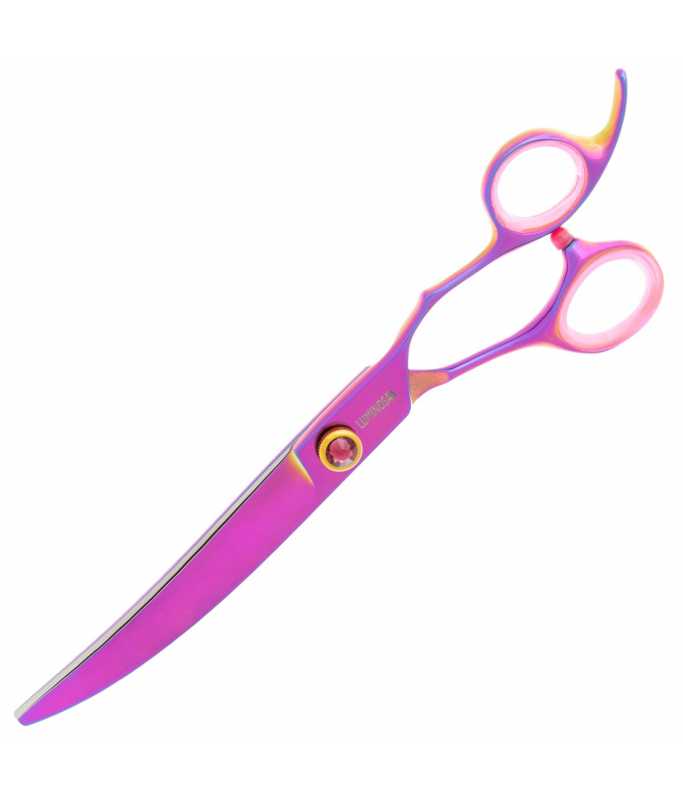 Groom Professional Luminosa Curved Scissor[Length - 7 Inch]