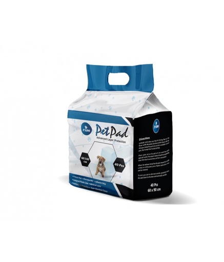 [2020110100030] Pado Pet Pad - Advanced Layer Protection[Dimension - 60 x 60cm, Count - 40]