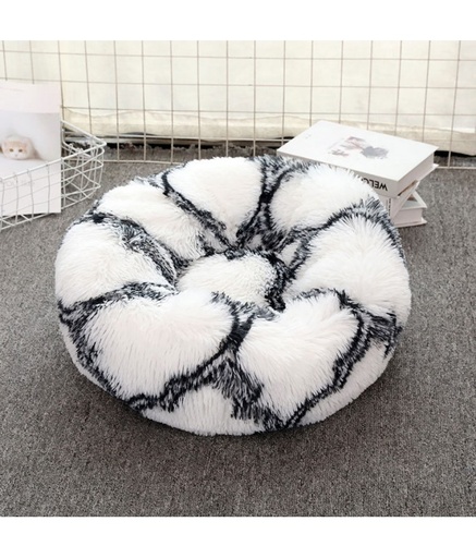 [2020111401693] Pado Pet Fluffy Donut Cushion - Pattern[Size - XL, Dimension - 70 x 20cm]