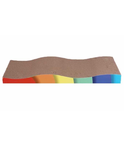 [PD-13164] Pado Wave Cat Scratcher -44x21.5x4cm