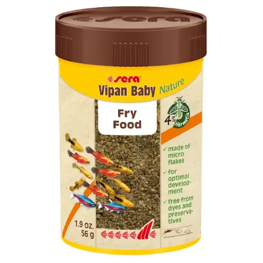 [4001942007405] Sera Vipan Baby Nature 100ml/56g[Volume - 100ml, Weight - 56g]