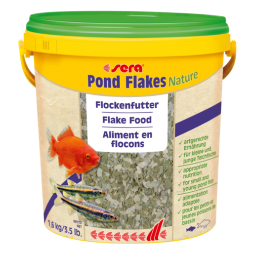 [4001942070904] Sera Pond Flakes Nature[Volume - 10L]