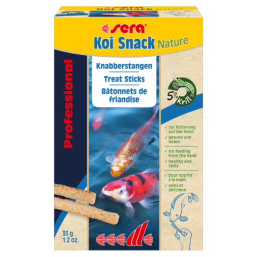 [4001942072212] Sera Koi Snack Nature 35g (20 Count)[Count - 20, Weight - 35g]