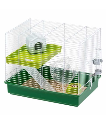 [57025411] Ferplast Cage Hamster Duo Two-Floors Hamster Cage White 46 x 29 x h 37,5 cm