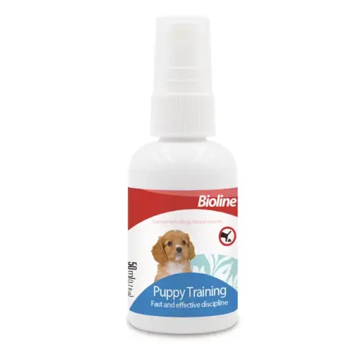 [6970117120271] Bioline Puppy Training Spray 50ml[Volume - 50ml]