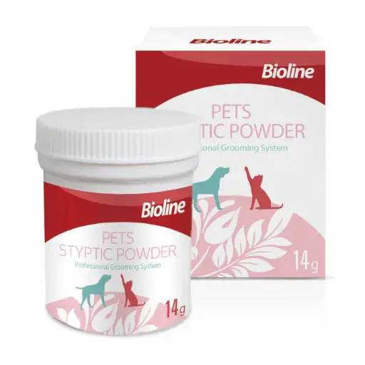 [6970117121766] Bioline Pets Blood Stopper Styptic Powder[Weight - 14g]