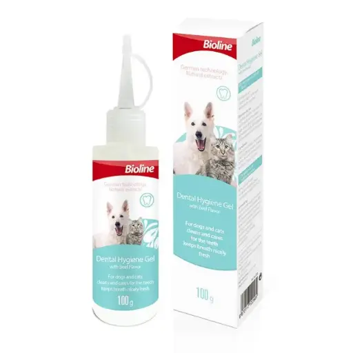 [6970117122589] Bioline Dental Hygienegel  For Cats & Dogs 100g[Weight - 100g]