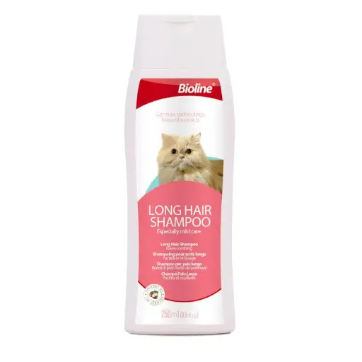 [6970117122886] Bioline Long Hair Shampoo Cat[Volume - 250ml]