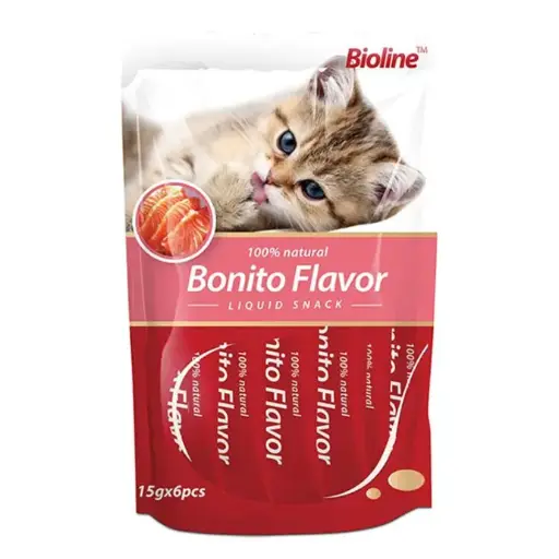 [6970117123265] Bioline Cat Treats Bonito 15g[Weight - 90g]