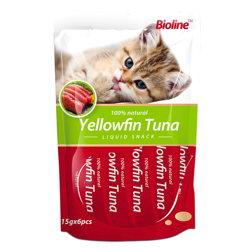 [6970117123272] Bioline Cat Treats Yellowfin Tuna[Weight - 90g]