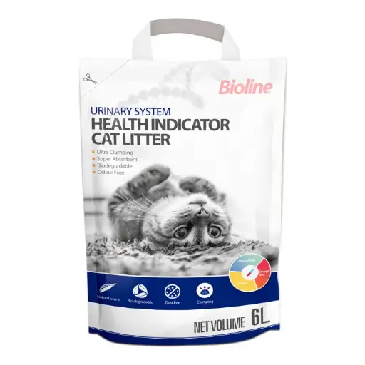 [6970117124033] Bioline Urinary System Health Indicator Cat Litter 6L[Volume - 6L]