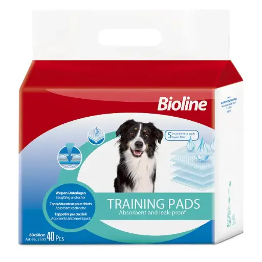 [6970117125306] Bioline Training Pads 60x60cm, 40pcs[Count - 40]