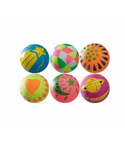 [86040799] Ferplast Fluorescent Ball- Mixed Colours - Ø 6 cm