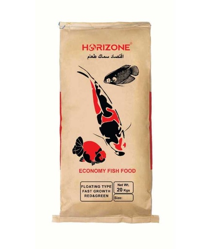 [8904406372391] Horizone Economic Fish Food 20kg -1mm[Weight - 20kg]