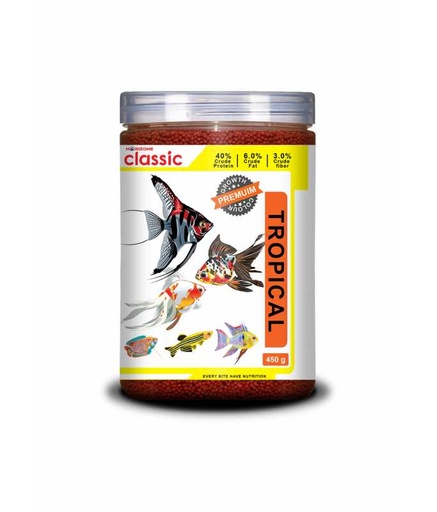 [8904406372810] Horizone Classic Tropical Fish Food[Weight - 450g]