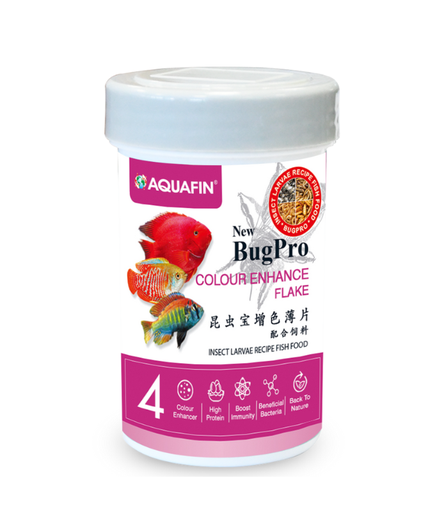 [ABCF100] KW Zone Aquafin BugPro Color Enhance Flake [Volume - 100ml]