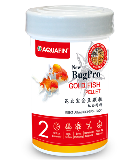 [ABGP250] KW Zone Aquafin BugPro Gold Fish Pellet [Volume - 250ml]